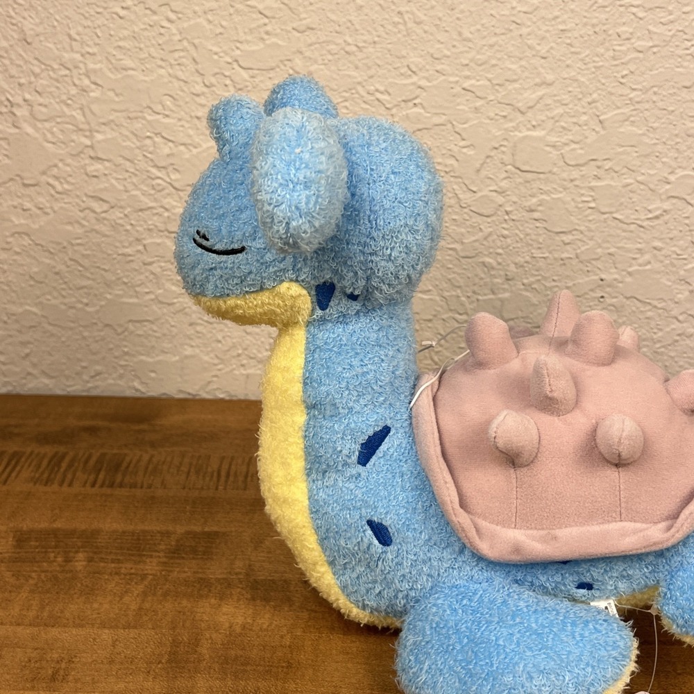 Pokemon Lapras Plush Doll Winking Relax Time BANPRESTO Kawaii Japan Prize - Picture 4 of 14